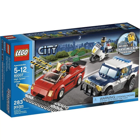 LEGO [City] - High Speed Chase Building Set - Elite Police Series (60007)