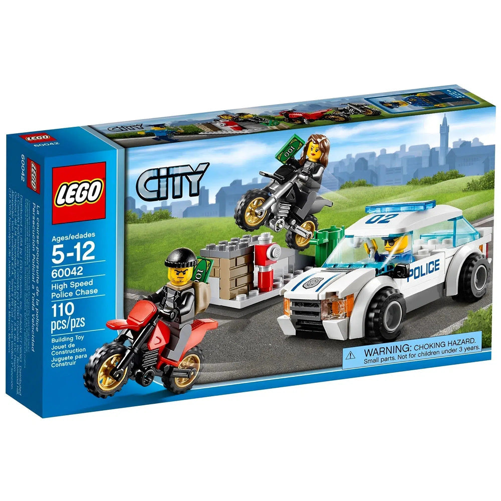 LEGO [City] - High Speed Police Chase Building Set - Police Series (60042)