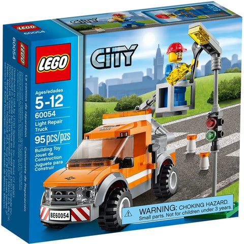 LEGO [City] - Light Repair Truck Building Set - Great Vehicles Series (60054) - Image 1
