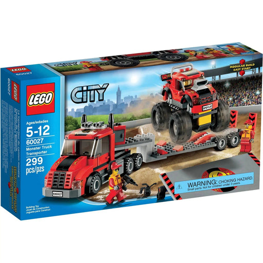 LEGO [City] - Monster Truck Transporter Building Set - Great Vehicles Series (60027)