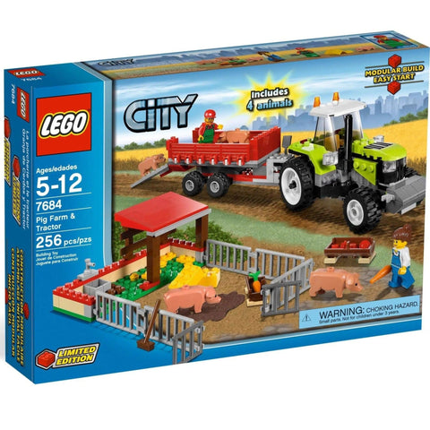 LEGO [City] - Pig Farm & Tractor Building Set - Farm Series (7684)
