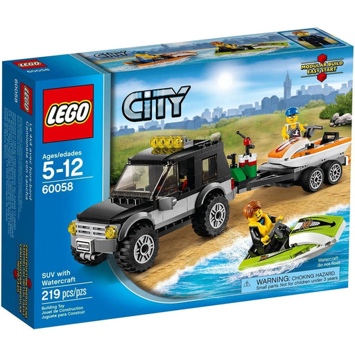 LEGO [City] - SUV with Watercraft Building Set - Great Vehicles Series (60058)