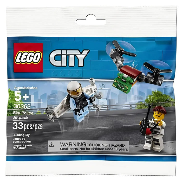 LEGO [City] - Sky Police Jetpack Building Set - Sky Police Series (30362)
