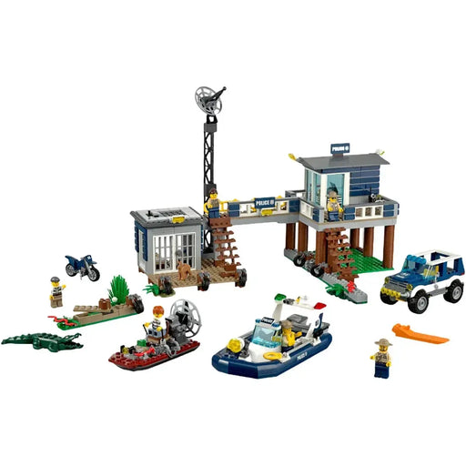 LEGO [City] - Swamp Police Station Building Set - Swamp Police Series (60069)