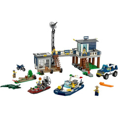 LEGO [City] - Swamp Police Station Building Set - Swamp Police Series (60069)