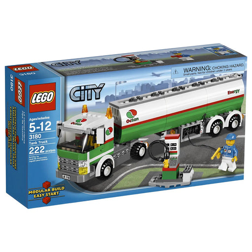 LEGO [City] - Tank Truck Building Set (3180) - Traffic Series