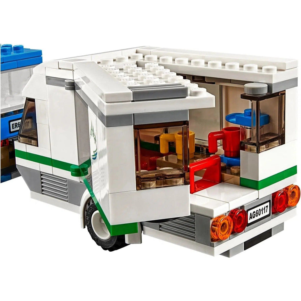 LEGO [City] - Van & Caravan Building Set - Great Outdoors Series (60117)