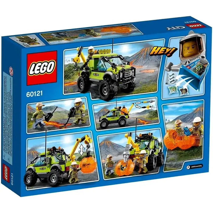 LEGO [City] - Volcano Exploration Truck Building Set - Volcano Explorers Series (60121)