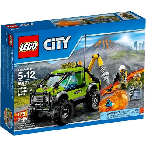 LEGO [City] - Volcano Exploration Truck Building Set - Volcano Explorers Series (60121)