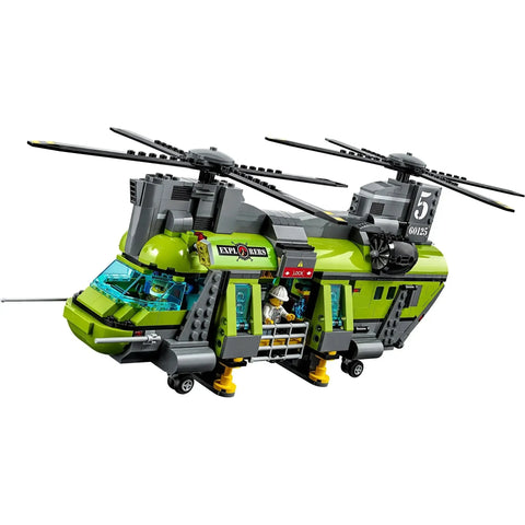 LEGO [City] - Volcano Heavy-Lift Helicopter Building Set - Volcano Explorers Series (60125) - Image 4