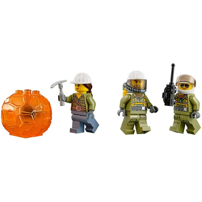 LEGO [City] - Volcano Supply Helicopter Building Set - Volcano Explorers Series (60123)