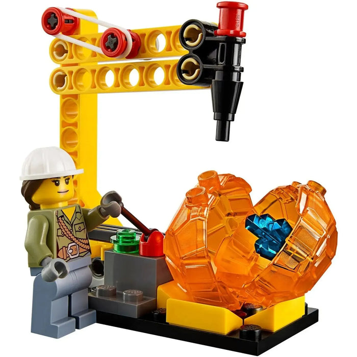 LEGO [City] - Volcano Supply Helicopter Building Set - Volcano Explorers Series (60123)