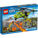 LEGO [City] - Volcano Supply Helicopter Building Set - Volcano Explorers Series (60123)