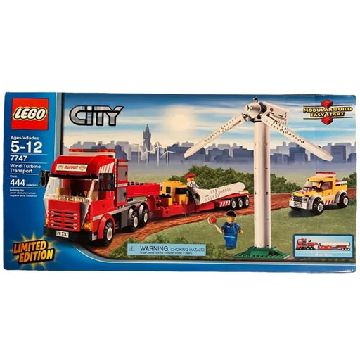 LEGO [City] - Wind Turbine Transport Building Set - General Series (7747)