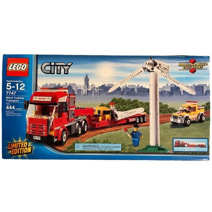 LEGO [City] - Wind Turbine Transport Building Set - General Series (7747)