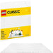 LEGO [Classic] - White Baseplate Building Set - Baseplate Series (11010)