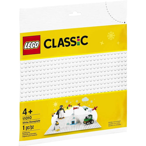 LEGO [Classic] - White Baseplate Building Set - Baseplates Series (11010)