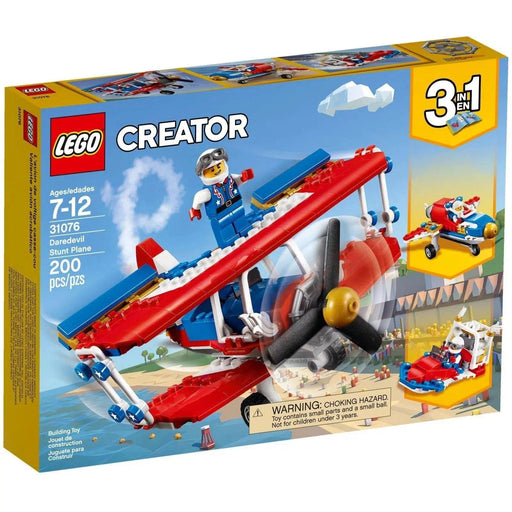 LEGO [Creator] - Daredevil Stunt Plane Building Set - 3 in 1 Series (31076)