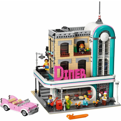 LEGO [Creator Expert] - Downtown Diner Building Set - Modular Buildings Collection Series (10260)