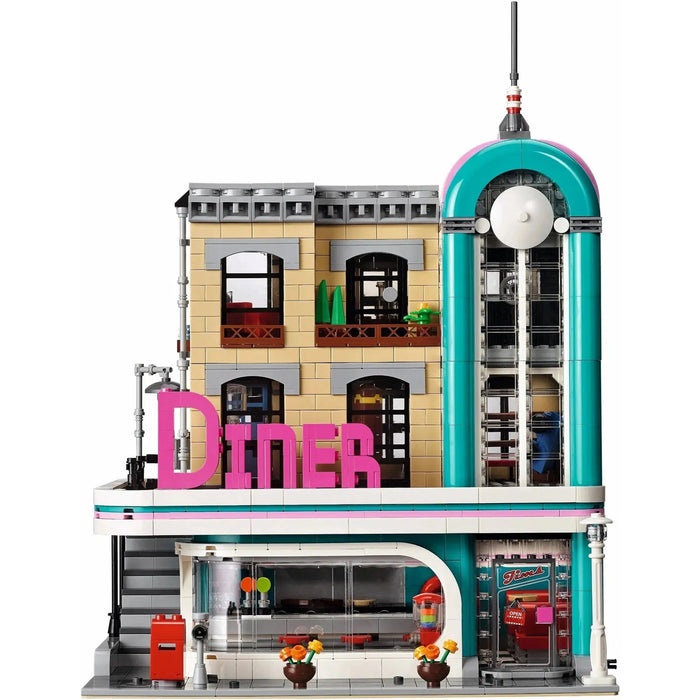 LEGO [Creator Expert] - Downtown Diner Building Set - Modular Buildings Collection Series (10260)
