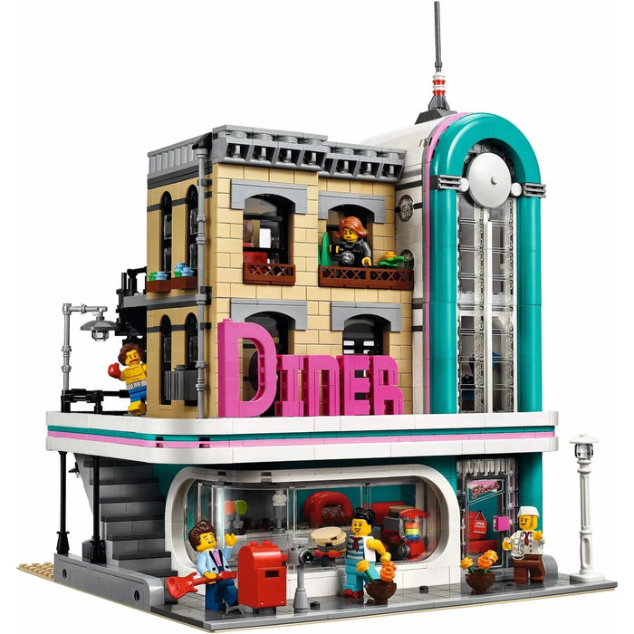 LEGO [Creator Expert] - Downtown Diner Building Set - Modular Buildings Collection Series (10260)