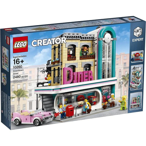 LEGO [Creator Expert] - Downtown Diner Building Set - Modular Buildings Collection Series (10260)