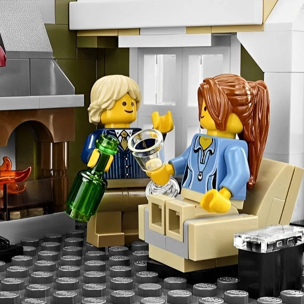 Lego creator expert parisian restaurant shop