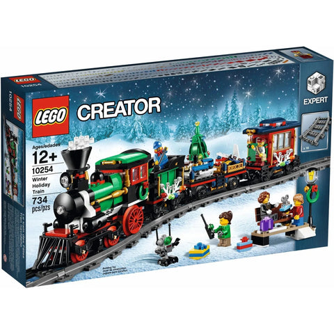 LEGO [Creator Expert] - Winter Holiday Train Building Set - Winter Village Collection Series (10254)