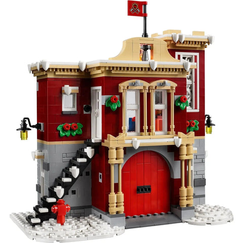 LEGO [Creator Expert] - Winter Village Fire Station Building Set - Winter Village Collection Series (10263)