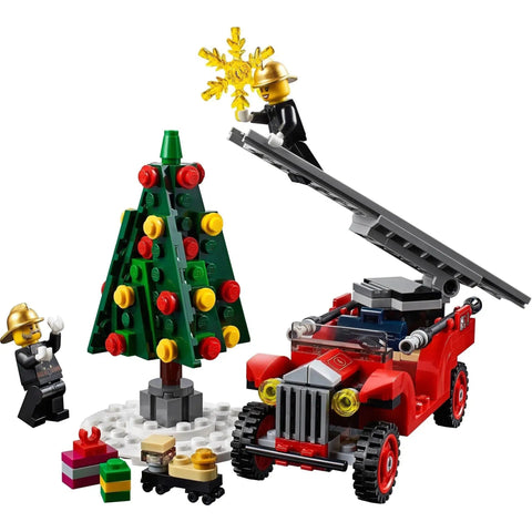 LEGO [Creator Expert] - Winter Village Fire Station Building Set - Winter Village Collection Series (10263)