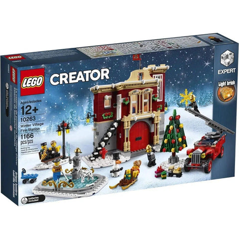 LEGO [Creator Expert] - Winter Village Fire Station Building Set - Winter Village Collection Series (10263)