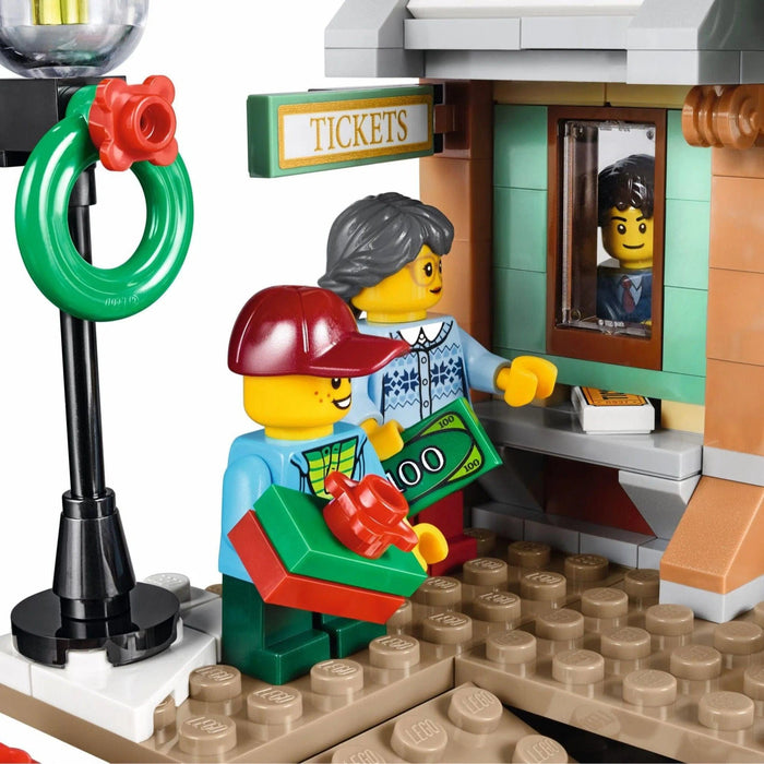 LEGO [Creator Expert] - Winter Village Station Building Set - Winter Village Collection Series (10259)