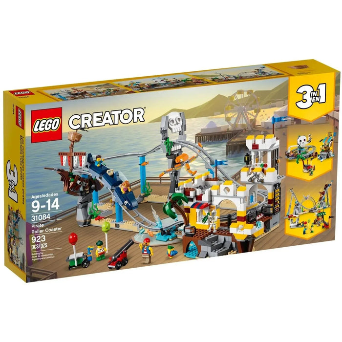 LEGO [Creator] - Pirate Roller Coaster Building Set - 3 in 1 Series (31084)