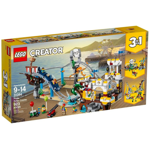 LEGO [Creator] - Pirate Roller Coaster Building Set - 3 in 1 Series (31084)