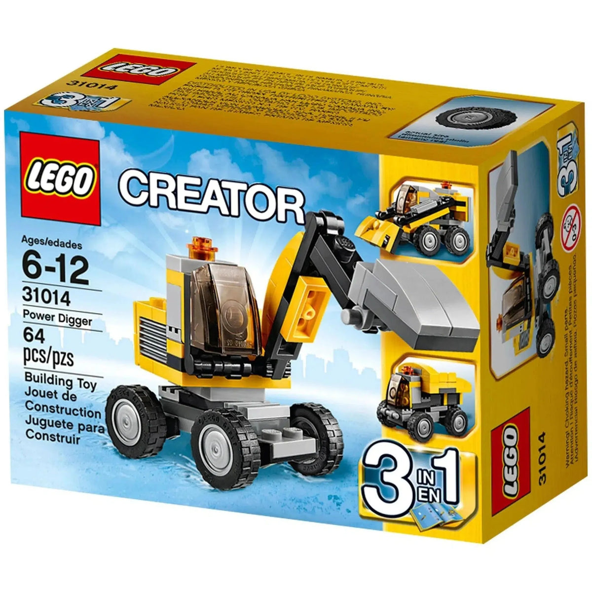 LEGO [Creator] Power Digger Building Set in Series (31014