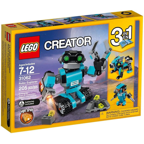 LEGO [Creator] - Robo Explorer Building Set - 3 in 1 Series (31062)