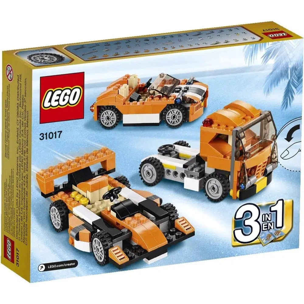 LEGO [Creator] - Sunset Speeder Building Set - 3 in 1 Series (31017)