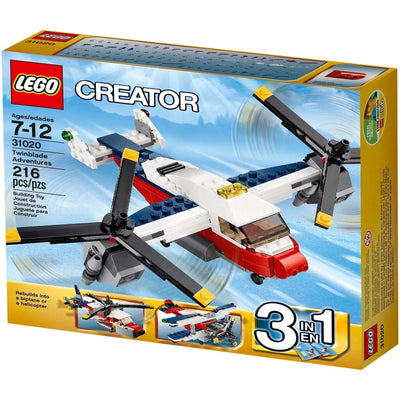LEGO [Creator] - Twinblade Adventures Building Set - 3 in 1 Series (31020)
