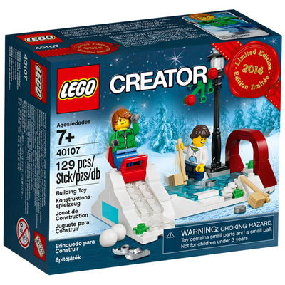 LEGO [Creator] - Winter Skating Scene Building Set - Seasonal Series (40107)