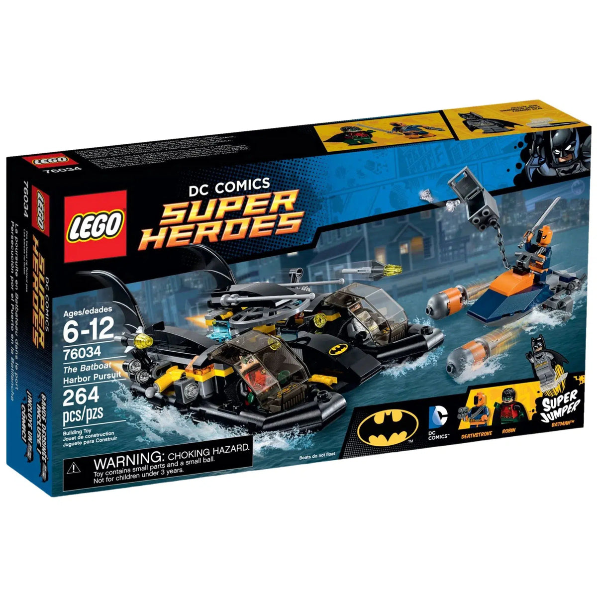 LEGO [DC Comics Super Heroes] Batboat Harbour Pursuit Building