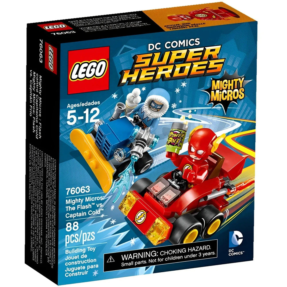 LEGO [DC Comics Super Heroes] - Mighty Micros: The Flash vs. Captain Cold Building Set - Mighty Micros Series (76063)