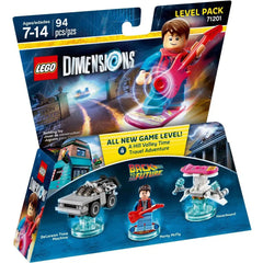 LEGO [Dimensions] - Back to the Future Level Pack Building Set - Level Pack Series (71201)