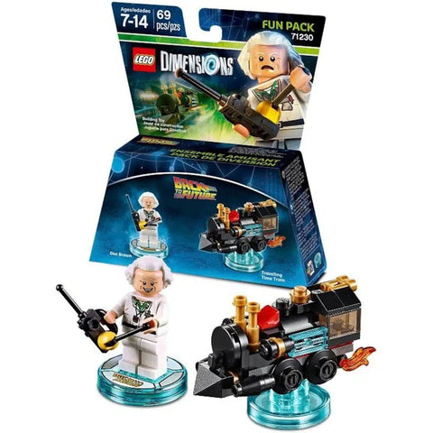 LEGO [Dimensions] - Doc Brown Fun Pack Building Set - Fun Pack Series (71230)