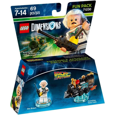 LEGO [Dimensions] - Doc Brown Fun Pack Building Set - Fun Pack Series (71230)