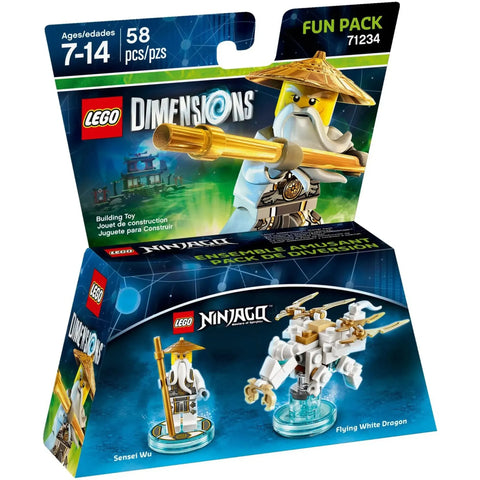 LEGO [Dimensions] - Sensei Wu Fun Pack Building Set - Fun Pack Series (71234)