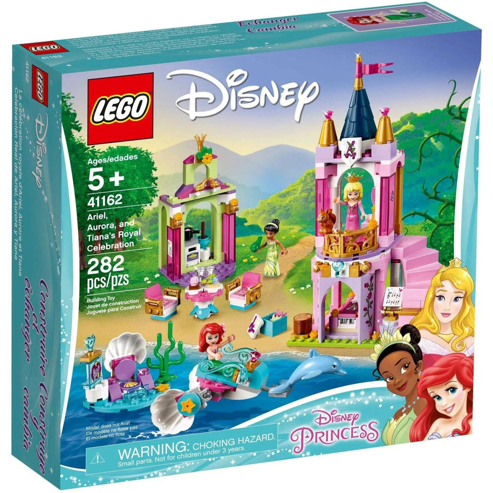 LEGO [Disney] - Ariel, Aurora, and Tiana's Royal Celebration Building Set - Disney Princess Series (41162)