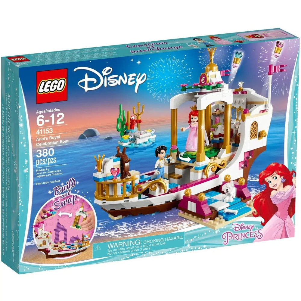 LEGO [Disney] - Ariel's Royal Celebration Boat Building Set - The Little Mermaid Series (41153)