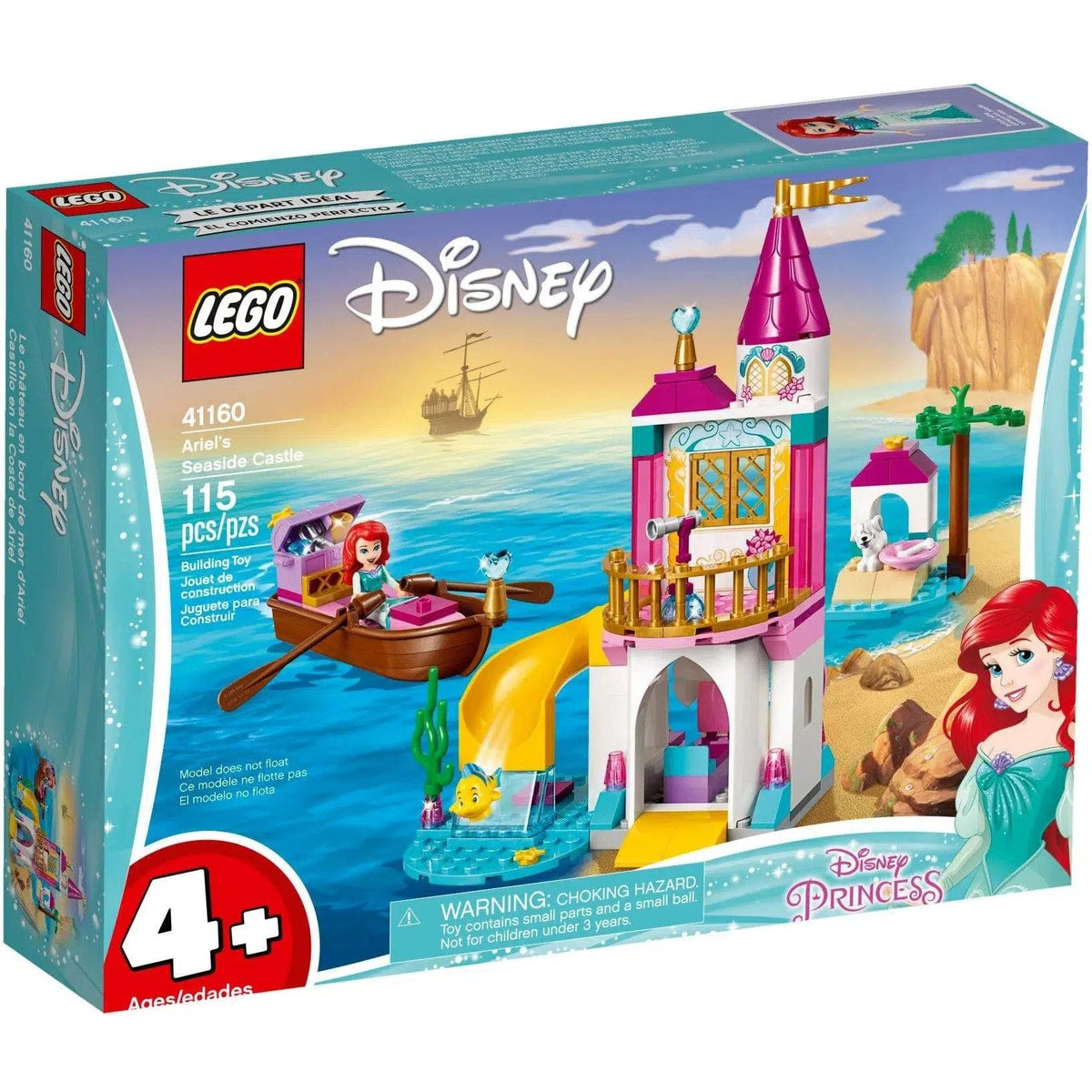 LEGO [Disney] - Ariel's Seaside Castle Building Set - The Little Merma ...