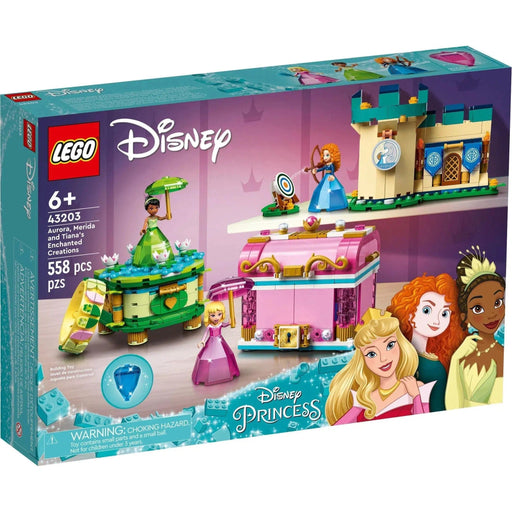 LEGO [Disney] - Aurora, Merida and Tiana's Enchanted Creations Building Set - Disney Princess Series (43203)