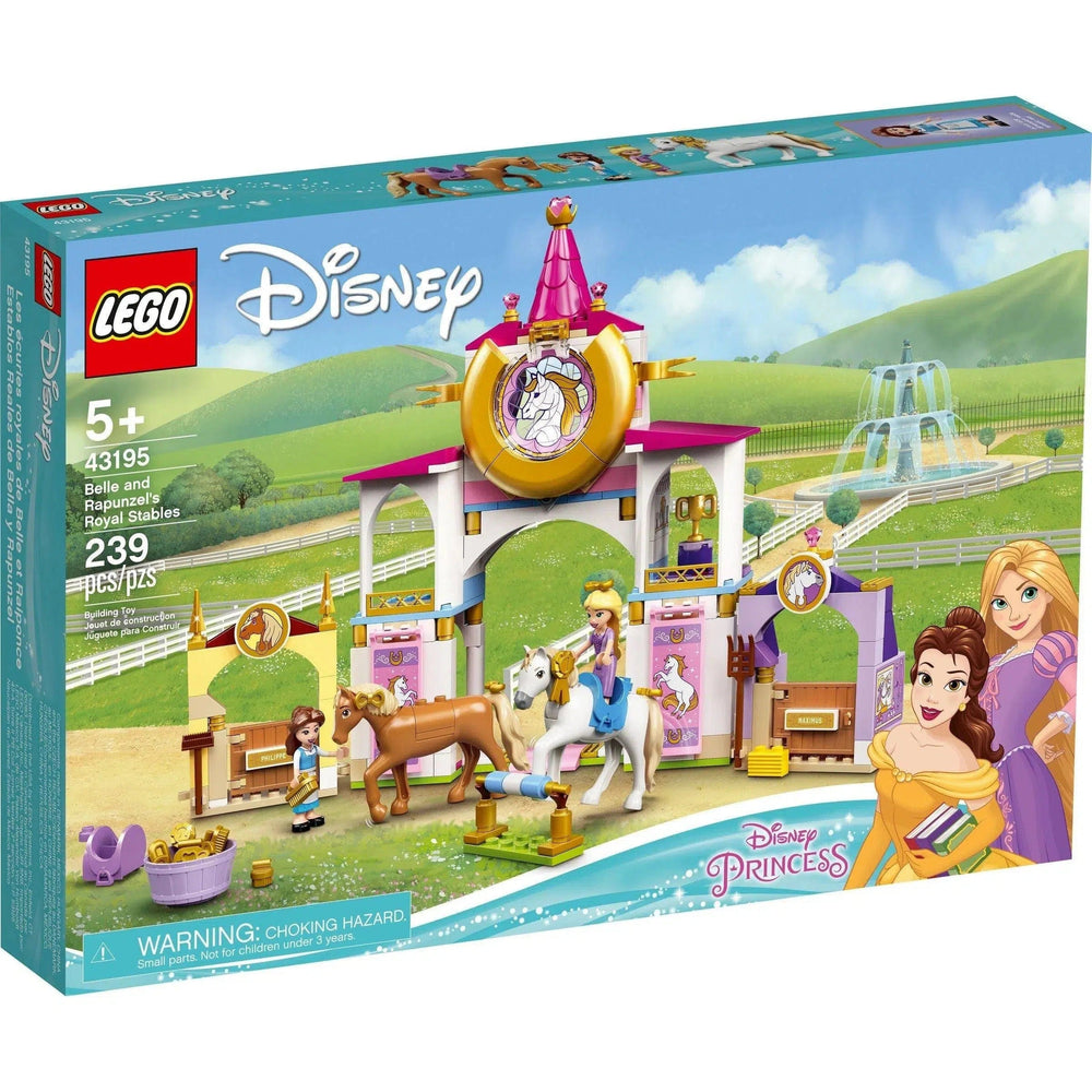 LEGO [Disney] - Belle and Rapunzel's Royal Stables Building Set - Disney Princess Series (43195)